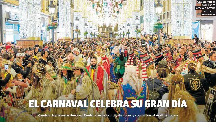 EL CARNAVAL CELEBRA SU GRAN DÍA