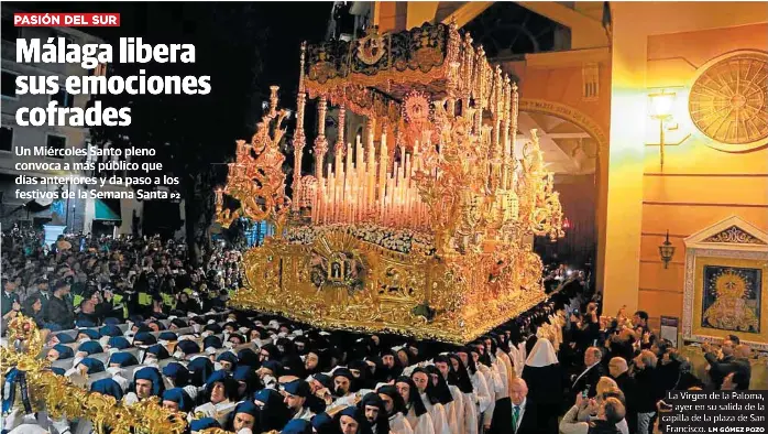 MÁLAGA LIBERA SUS EMOCIONES COFRADES