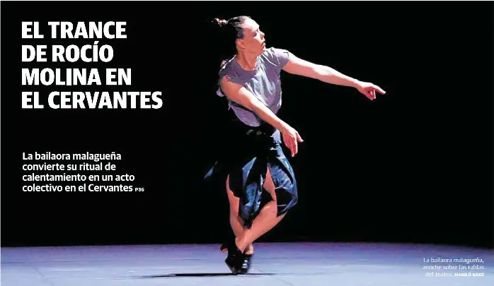 EL TRANCE DE ROCÍO MOLINA EN EL CERVANTES