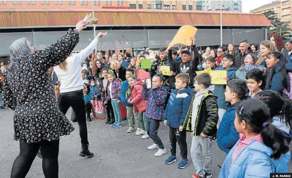 LOS NIÑOS DEL REY PELAYO VUELVEN A SU ‘COLE’