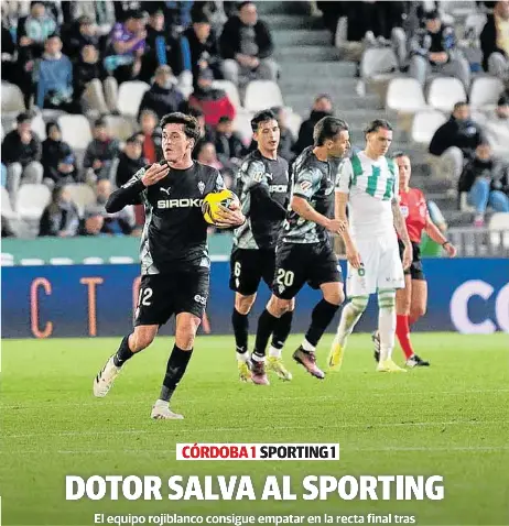 DOTOR SALVA AL SPORTING