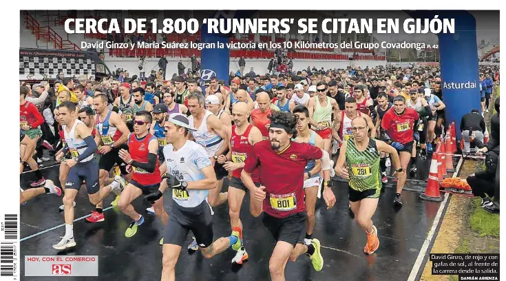 CERCA DE 1.800 ‘RUNNERS’ SE CITAN EN GIJÓN