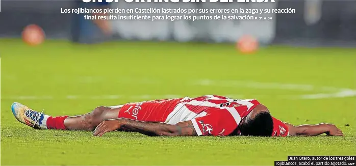 UN SPORTING SIN DEFENSA