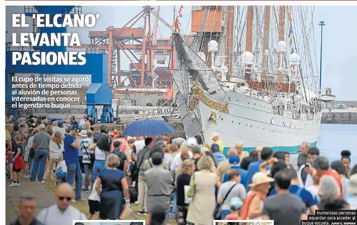 EL ‘ELCANO’ LEVANTA PASIONES
