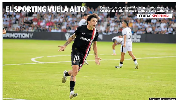 EL SPORTING VUELA ALTO