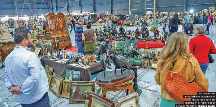 DESPLIEGUE DE TESOROS EN LA FERIA DEL DESEMBALAJE