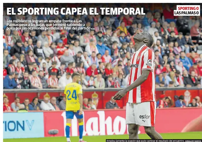 EL SPORTING CAPEA EL TEMPORAL