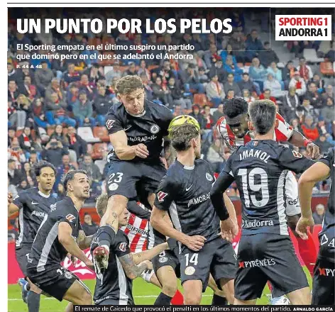 UN PUNTO POR LOS PELOS