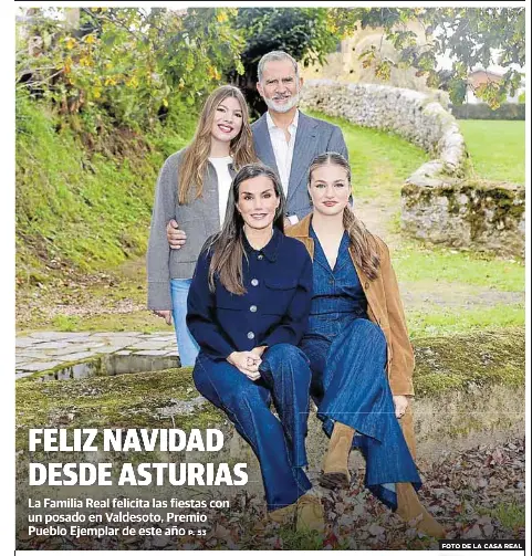 FELIZ NAVIDAD DESDE ASTURIAS