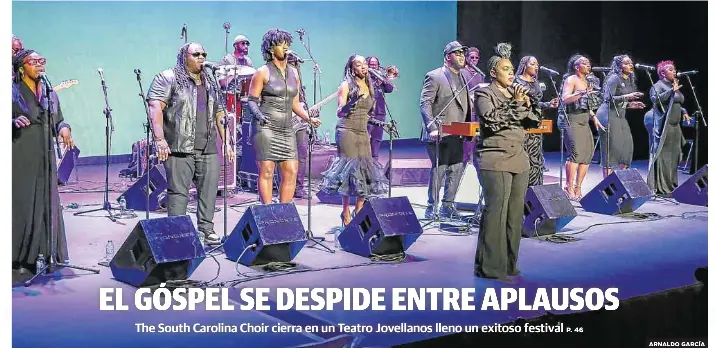 EL GÓSPEL SE DESPIDE ENTRE APLAUSOS