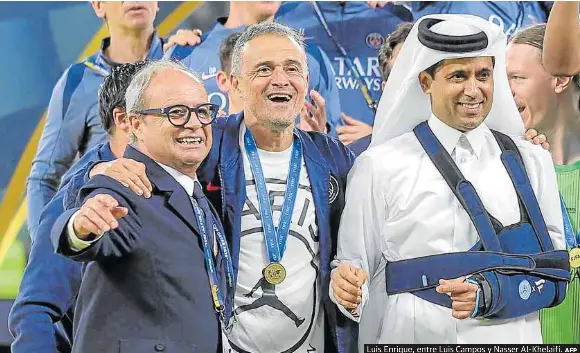 LUIS ENRIQUE, ESTRATOSFÉRICO