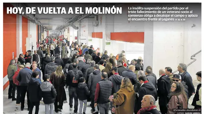 HOY, DE VUELTA A EL MOLINÓN