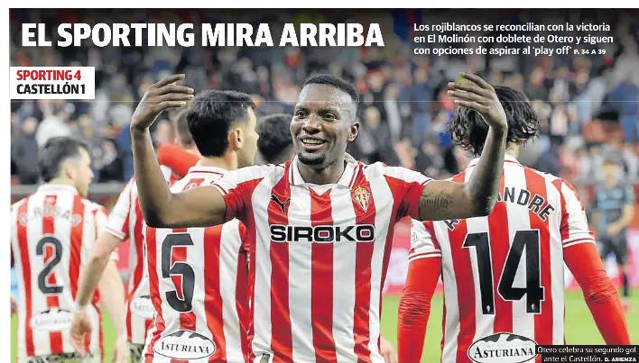 EL SPORTING MIRA ARRIBA