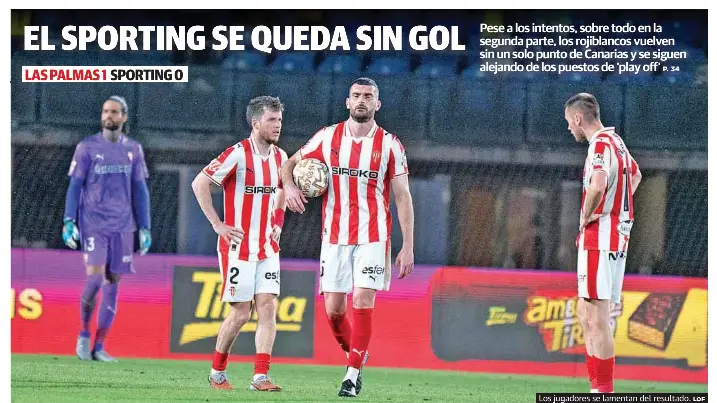 EL SPORTING SE QUEDA SIN GOL