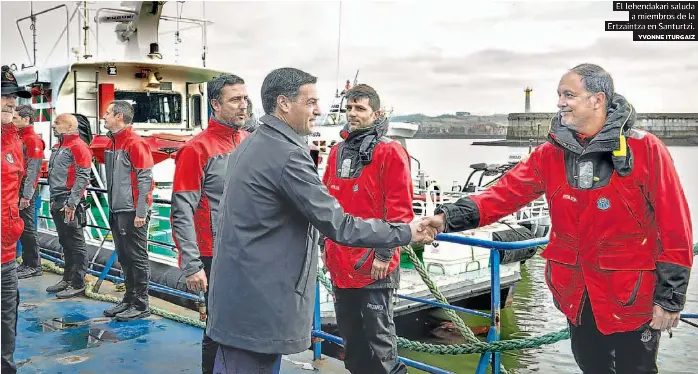 LA ERTZAINTZA SE DESPLIEGA EN LOS PUERTOS