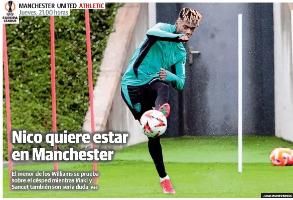 NICO QUIERE ESTAR EN MANCHESTER