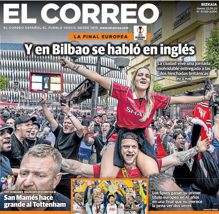 Y EN BILBAO SE HABLÓ EN INGLÉS