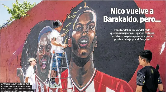 NICO VUELVE A BARAKALDO, PERO...
