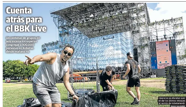 CUENTA ATRÁS PARA EL BBK LIVE