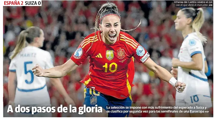 A DOS PASOS DE LA GLORIA