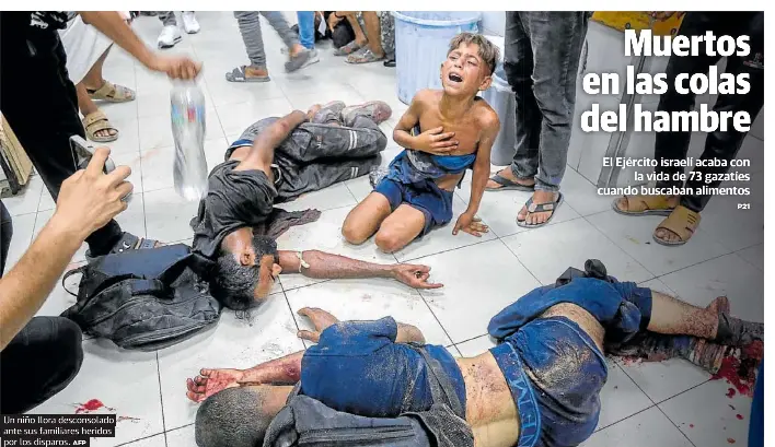 MUERTOS EN LAS COLAS DEL HAMBRE