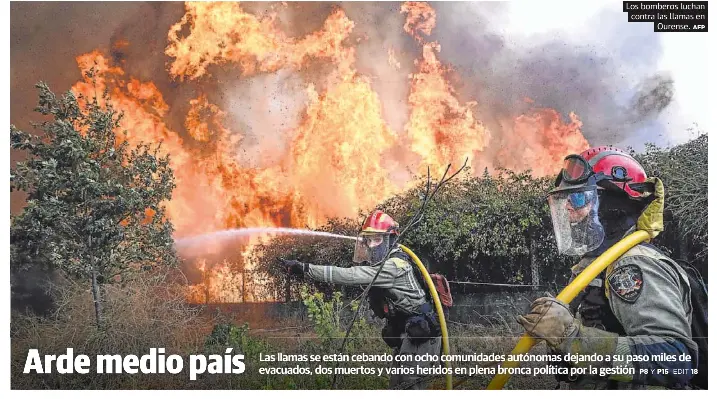 ARDE MEDIO PAÍS