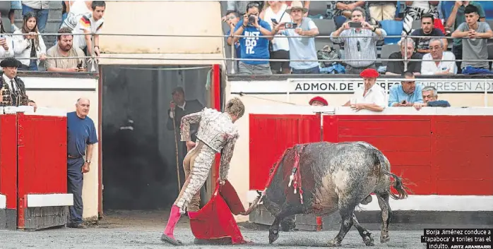 HISTÓRICO INDULTO DE UN TORO EN BILBAO