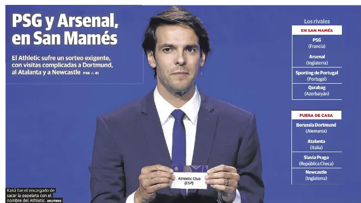 PSG Y ARSENAL, EN SAN MAMÉS