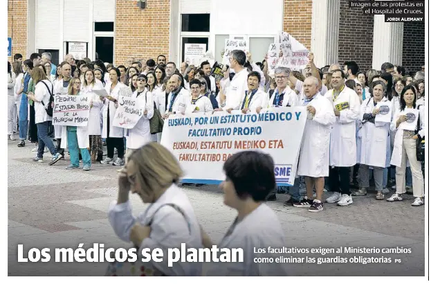 LOS MÉDICOS SE PLANTAN