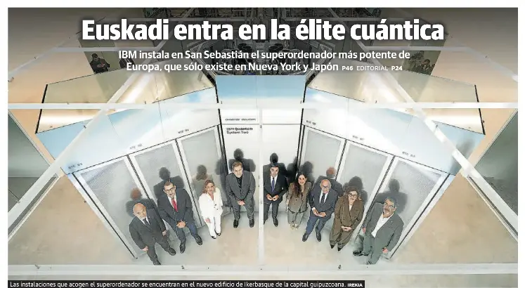 EUSKADI ENTRA EN LA ÉLITE CUÁNTICA