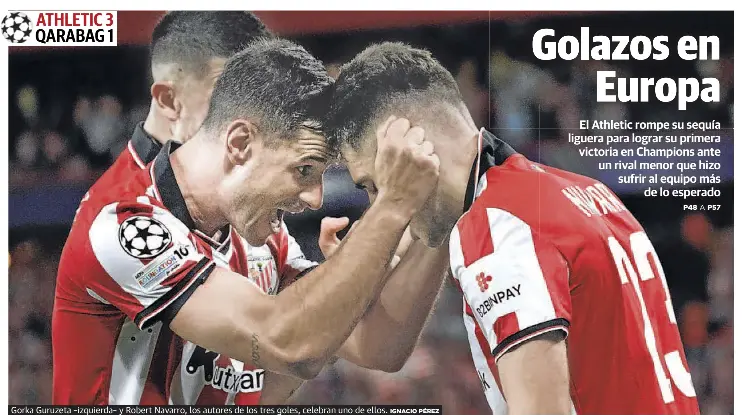 GOLAZOS EN EUROPA