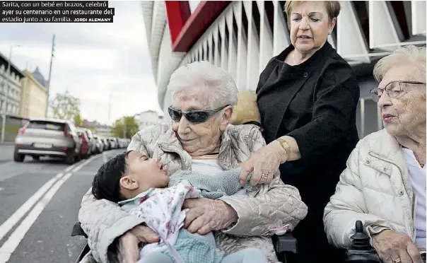 SARITA ESTÉVEZ CELEBRA 100 AÑOS EN SAN MAMÉS