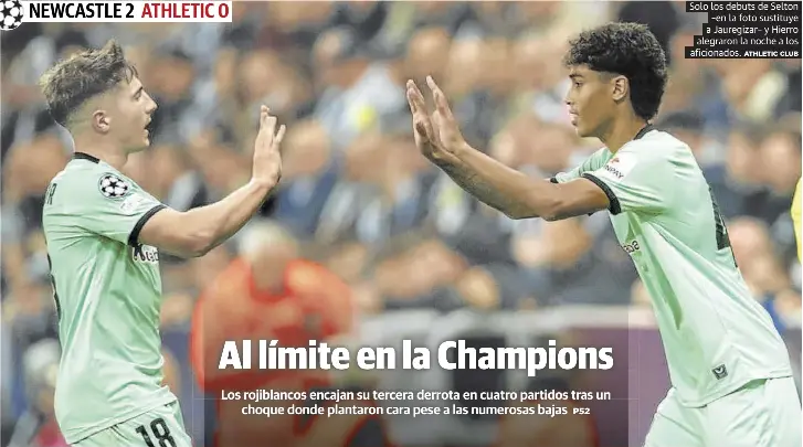 AL LÍMITE EN LA CHAMPIONS