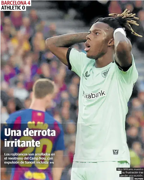 UNA DERROTA IRRITANTE