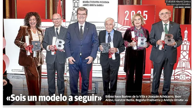 «SOIS UN MODELO A SEGUIR»