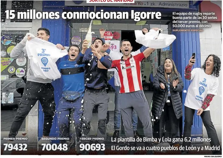 15 MILLONES CONMOCIONAN IGORRE