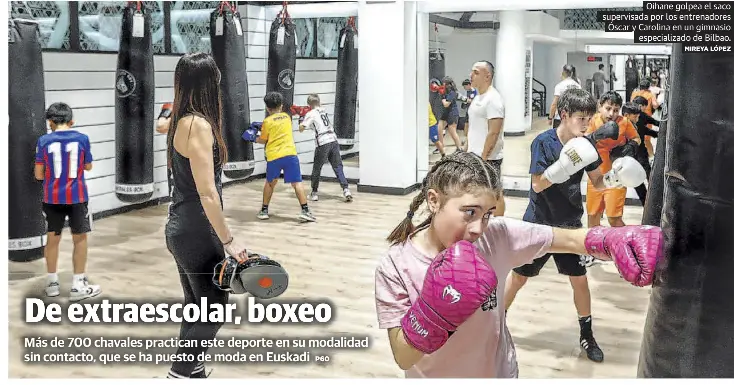 DE EXTRAESCOLAR, BOXEO