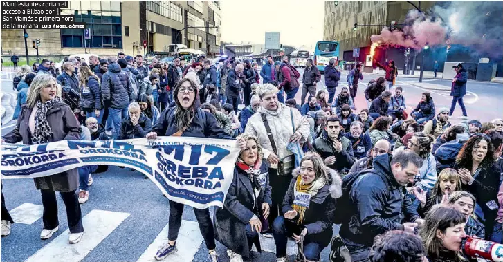 UNA HUELGA GENERAL DESIGUAL EN EUSKADI