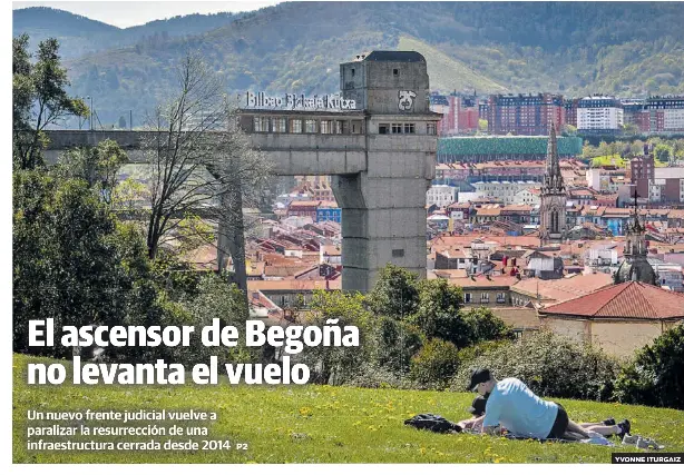 EL ASCENSOR DE BEGOÑA NO LEVANTA EL VUELO