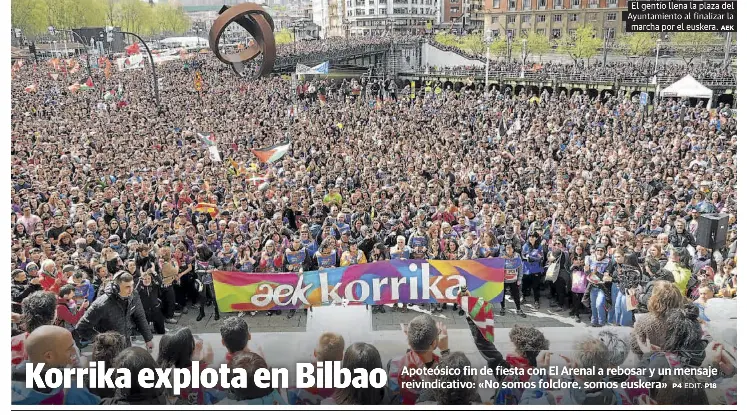 KORRIKA EXPLOTA EN BILBAO