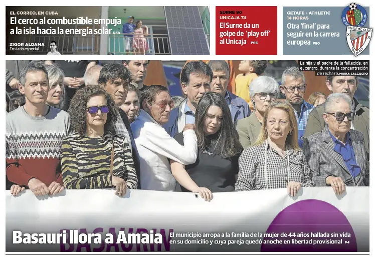 BASAURI LLORA A AMAIA