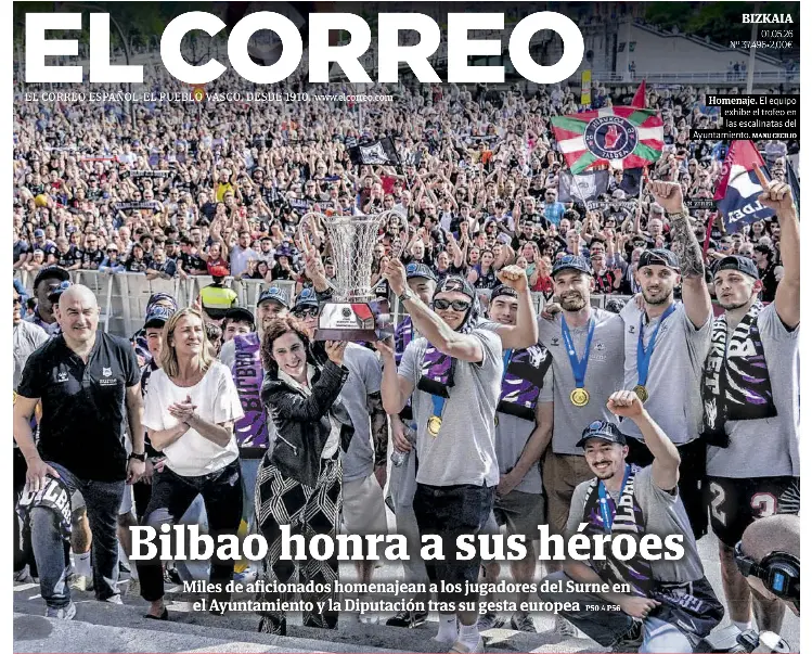 BILBAO HONRA A SUS HÉROES
