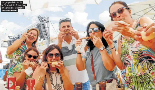 FESTÍN DE TENCAS EN NAVAS DEL MADROÑO