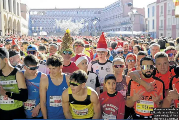 LA SANSILVESTRE PACENSE VUELVE A LA PLAZA ALTA