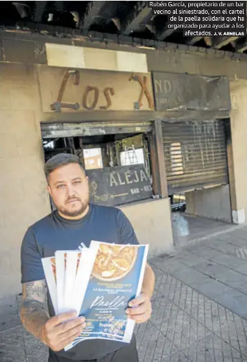 SOLIDARIDAD VECINAL EN FORMA DE PAELLA