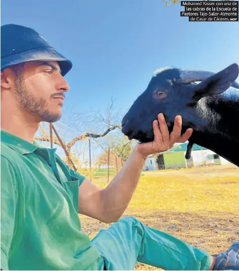 MOHAMED, EL PASTOR PALESTINO ENAMORADO DE EXTREMADURA