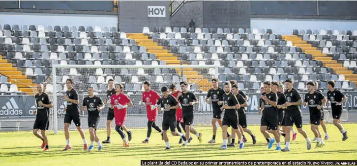 EL BADAJOZ INICIA SU SEGUNDO AÑO EN EL INFIERNO