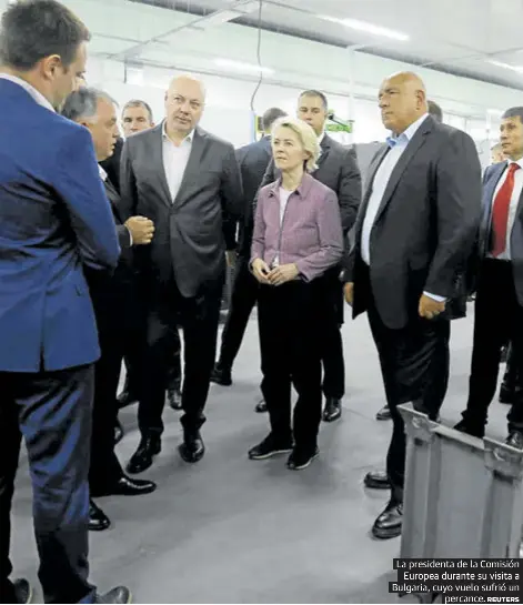 PUTIN AMEDRENTA A VON DER LEYEN EN EL AIRE