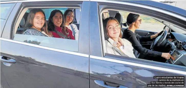 AL INSTITUTO EN COCHE COMPARTIDO