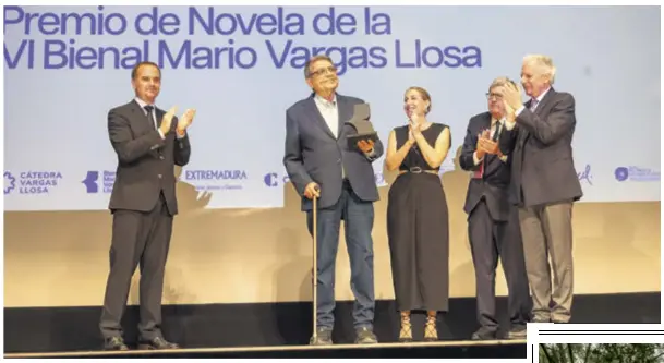 SERGIO RAMÍREZ GANA EN CÁCERES EL PREMIO VARGAS LLOSA
